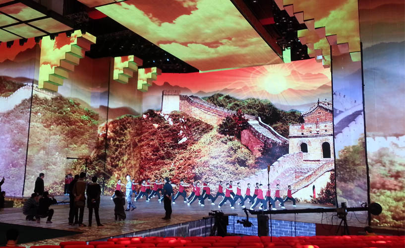 中国春节联欢晚会 LED租赁显示屏Fi-P4项目