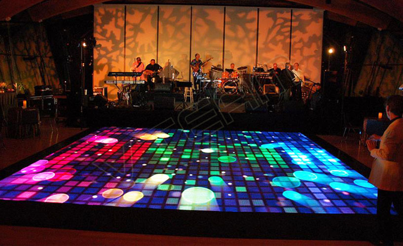 美国达拉斯LED舞池 地砖屏iMagic-P10项目