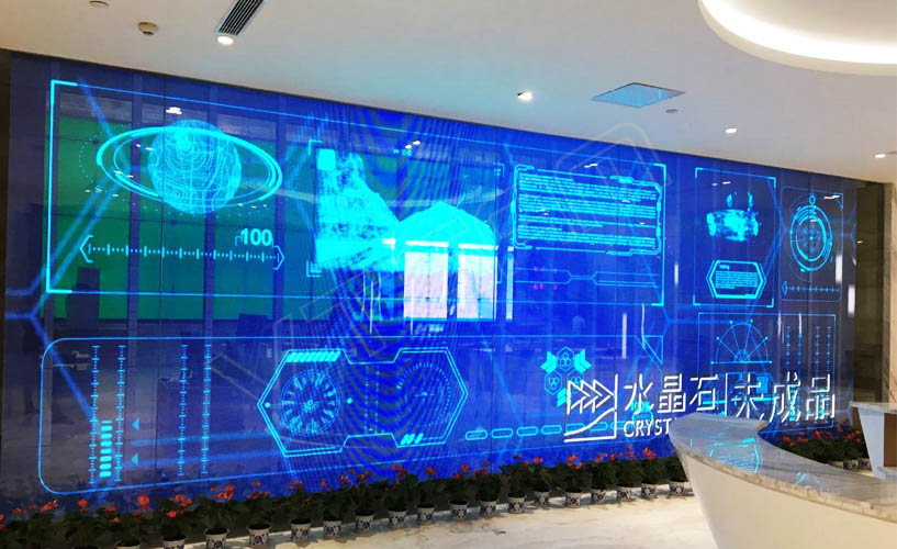 南昌高新技术产业园 LED透明屏vClear项目